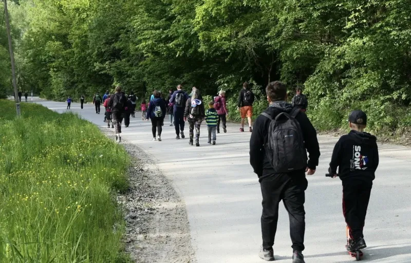 Tradiční pochod okolo opatovické přehrady